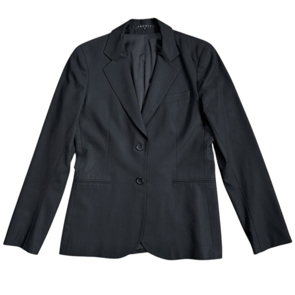 Theory Black Blazer | Size 10